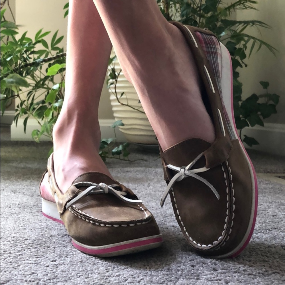 Land’s End boat shoes